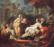 Jean Honore Fragonard Psyche Showing Her Sisters her gifts From Cupid oil on canvas